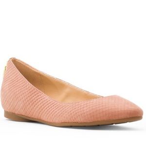 Michael Kors Mira Embossed Ballet Flats NIB 9 US
